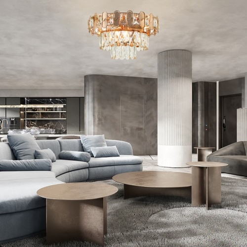 Люстра на штанге Arte Milano Sorrento-8109 378109/6/370 GD в Нижнем Новгороде