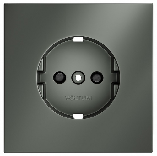 Накладка для розетки с заземлением и со шторками Voltum S70 VLS000706 в Нижнем Новгороде