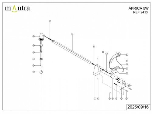 Бра Mantra Africa 9413 в Нижнем Новгороде фото 6