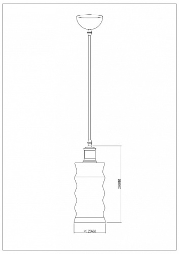 Подвесной светильник Escada Fireside 1102/1 в Симе фото 2