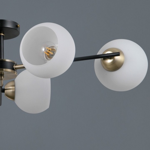 Люстра на штанге ILLUMICO LIBRA IL0469-6CSQ-24 BK AB LIBRA в Нижнем Новгороде фото 2