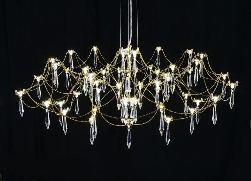 Подвесная люстра MyFar Ersilia MR2663-60P-76AP в Нижнем Новгороде фото 2