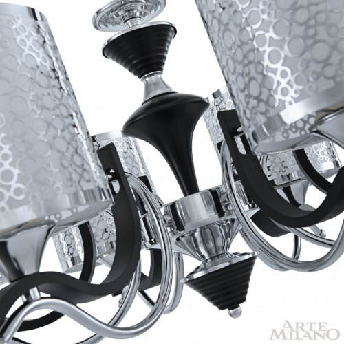 Подвесная люстра Arte Milano Florentia-6787 306787/6 Bk/Ni в Нижнем Новгороде фото 6