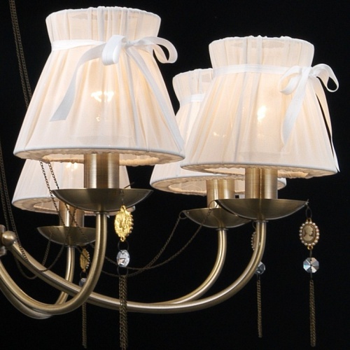 Подвесная люстра ILLUMICO IL0023 IL0023-8PSQ-24 AB CASTOR в Нижнем Новгороде фото 4