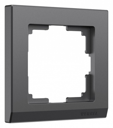 Рамка на 1 пост Werkel Stark (графит матовый) W0011864 в Нижнем Новгороде