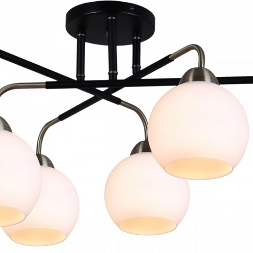 Потолочная люстра ILLUMICO  IL0252-6CSQ-79 BK AB в Нижнем Новгороде фото 2