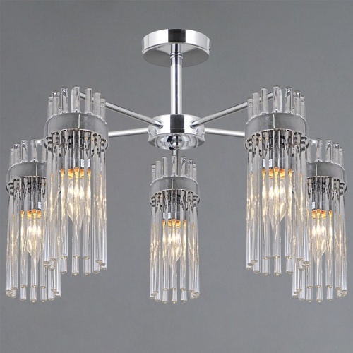 Люстра на штанге ILLUMICO GENOA IL0761-5CSQ-25 CR GENOA в Нижнем Новгороде