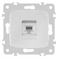 Розетка телефонная RJ-11 без рамки Arte Milano am-205 205.51-1.silver в Нижнем Новгороде
