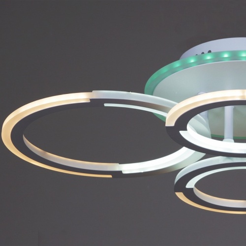 Потолочная люстра 09820-3.3-2+2A WH (RGB) в Нижнем Новгороде фото 5