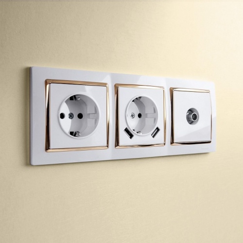 ТВ-розетка Werkel белый W1184001 в Нижнем Новгороде фото 4