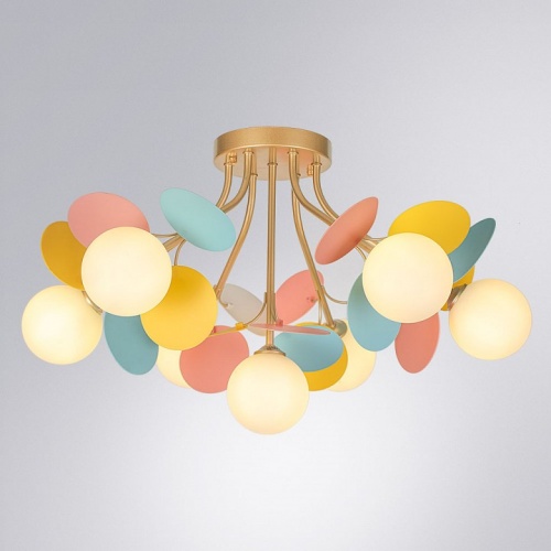 Потолочная люстра Arte Lamp Peacock A1369PL-7MD в Нижнем Новгороде фото 2