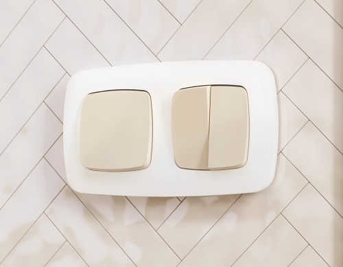 Клавиши для выключателя двухклавишного Ambrella Volt OMEGA OP3230 в Нижнем Новгороде фото 2