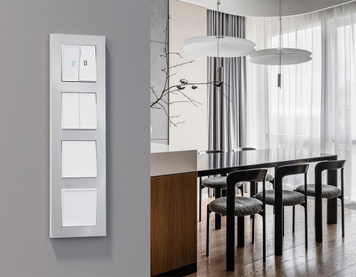 Выключатель двухполюсной самовозвратный без рамки Ambrella Volt MA MA121050 в Нижнем Новгороде фото 6