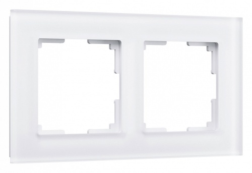 Рамка на 2 поста Werkel Favorit (белый матовый) W0021105 в Нижнем Новгороде