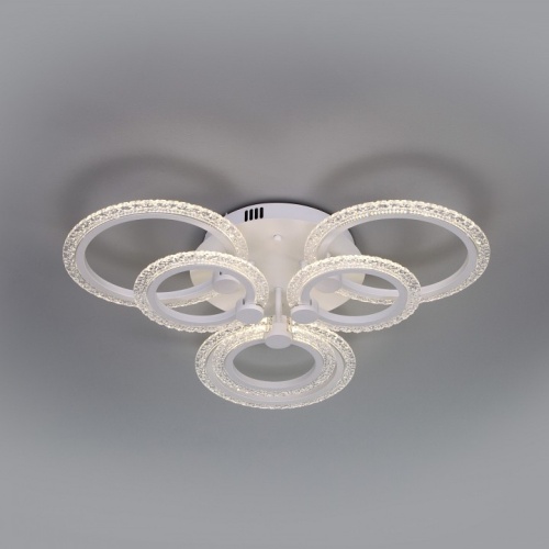 Потолочная люстра Eurosvet Wellen 90226/6 белый в Нижнем Новгороде фото 4