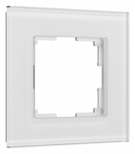 Рамка на 1 пост Werkel Senso (белый, стекло soft-touch) W0013101 в Нижнем Новгороде