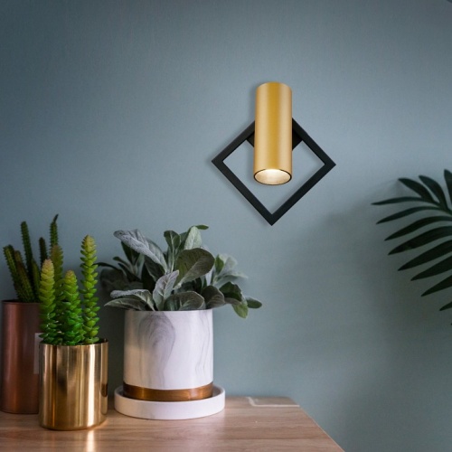 Бра Eurosvet Turro 20091/1 LED черный/ золото в Нижнем Новгороде фото 7