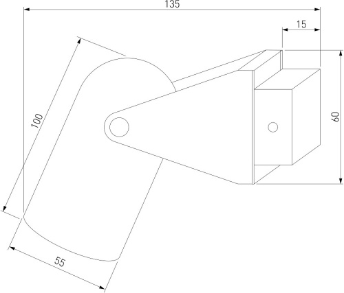 Бра Eurosvet Snap a063285 в Кизилюрте фото 2