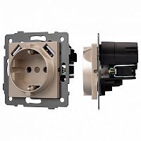 Розетка с заземлением и 2хUSB type A, без рамки Arlight SCT 049821 в Нижнем Новгороде