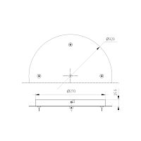 Подвес SPX-TB-2 Black (Arlight, Металл) в Советске