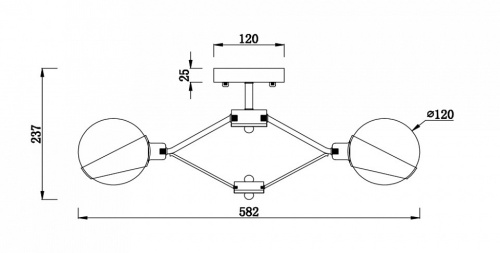 Накладной светильник Freya Silvia FR5009CL-05CH в Нижнем Новгороде фото 2