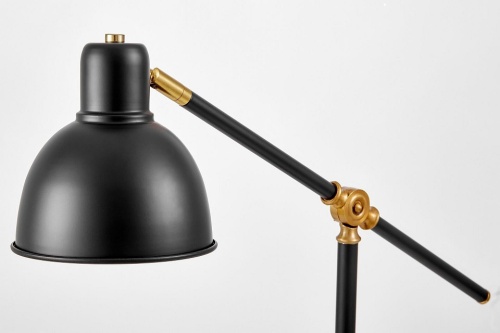 Настольная лампа офисная LUMINA DECO ZULA LDT 7736-1 BK+MD в Нижнем Новгороде фото 3