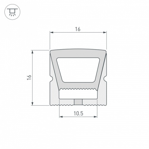 Короб накладной гибкий Arlight WPH 041094 в Нижнем Новгороде фото 2