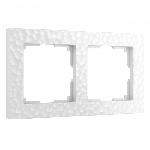 Рамка на 2 поста Werkel Hammer белый W0022401 в Нижнем Новгороде