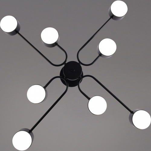 Люстра на штанге 03708 03708-0.3-08 BK GX53 в Нижнем Новгороде фото 4