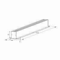 Трек встраиваемый MAG-TRACK-4560-F-1040 (WH) (Arlight, IP20 Металл, 3 года) в Ермолино