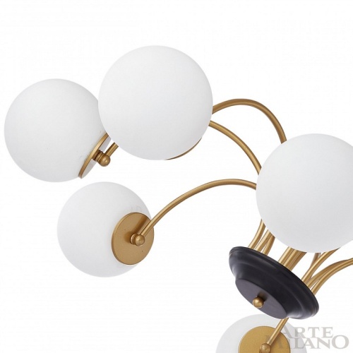 Люстра на штанге Arte Milano AM-Napoli 312066/D940/8 BS/BK в Нижнем Новгороде фото 6