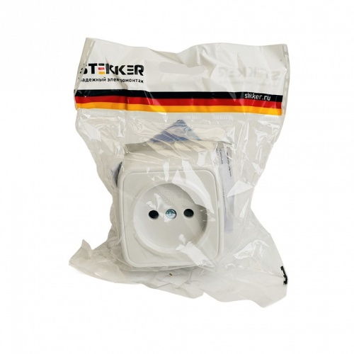 Розетка без заземления Stekker Basic 50074 в Нижнем Новгороде фото 7