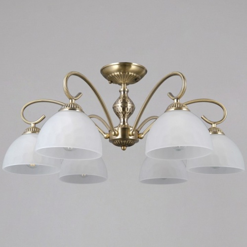 Люстра на штанге ILLUMICO  IL0894-6CSQ-26 AB ELITE в Нижнем Новгороде фото 4