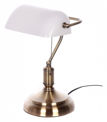 Настольная лампа декоративная LUMINA DECO BANKER LDT 305 WT в Нижнем Новгороде фото 4