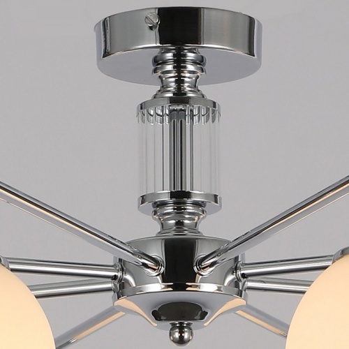 Люстра на штанге ILLUMICO IL0064 IL0064-8C-79 CR в Нижнем Новгороде фото 2