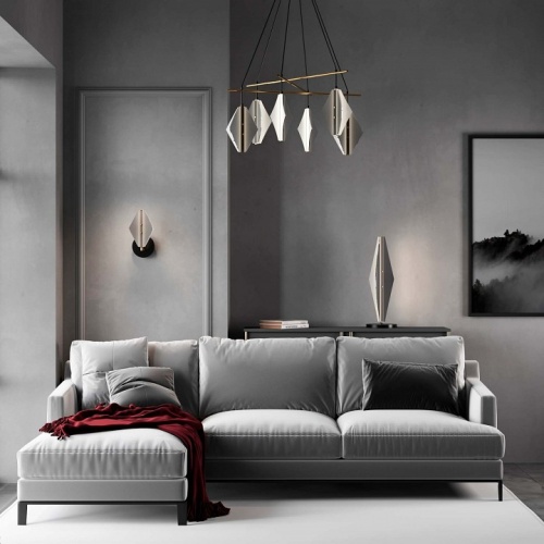 Подвесная люстра Eurosvet  301054 LED латунь в Нижнем Новгороде фото 4