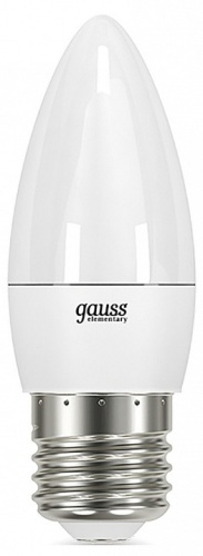 Лампа светодиодная Gauss LED Elementary Candle E27 8Вт 3000K 33218 в Нижнем Новгороде фото 7