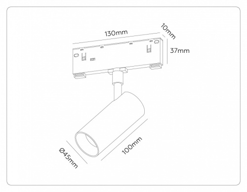 Светильник на штанге Ambrella Light TRACK SYSTEM GL2305 в Нижнем Новгороде фото 2