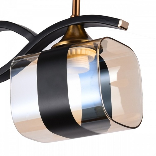 Светильник на штанге 72106-0.3-02 BK+GAB в Нижнем Новгороде фото 3