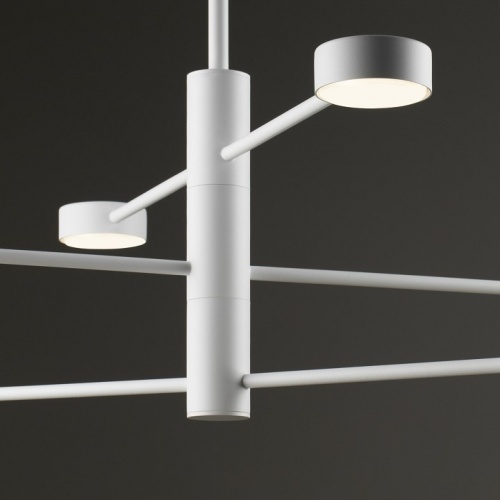 Люстра на штанге Freya Tactic FR5363CL-06W в Нижнем Новгороде фото 5