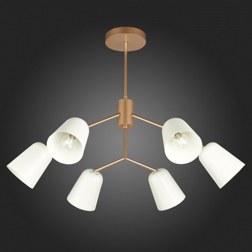 Люстра на штанге EVOLUCE Mario SLE155902-06 в Нижнем Новгороде фото 7