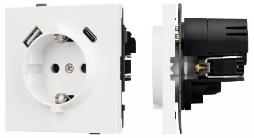Розетка 2хUSB type A и C без рамки Arlight SCT-TENDO 054610 в Нижнем Новгороде