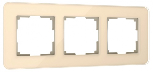 Рамка на 3 поста Werkel Elite (айвори, стекло) W0032443 в Нижнем Новгороде