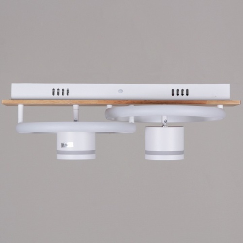 Накладной светильник 29560-0.3-2+2 WH+WOOD в Нижнем Новгороде фото 6