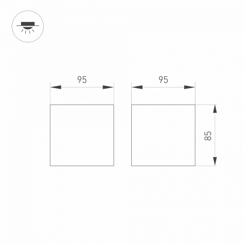 Накладной светильник Arlight ORIENT 031866 в Нижнем Новгороде фото 2