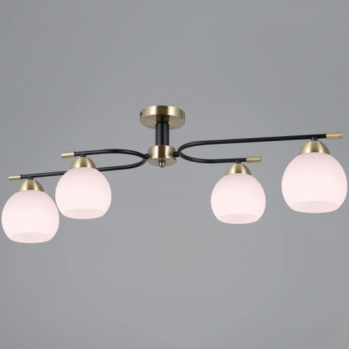 Потолочная люстра ILLUMICO LIBRA IL0638-4CSQ-24 AB BK LIBRA в Нижнем Новгороде фото 3