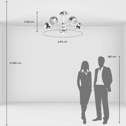 Люстра на штанге De City Альфа 21 324018705 в Нижнем Новгороде фото 5
