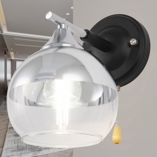 Бра Arte Milano Napoli-9354 339354/1W CR+BK в Нижнем Новгороде фото 8