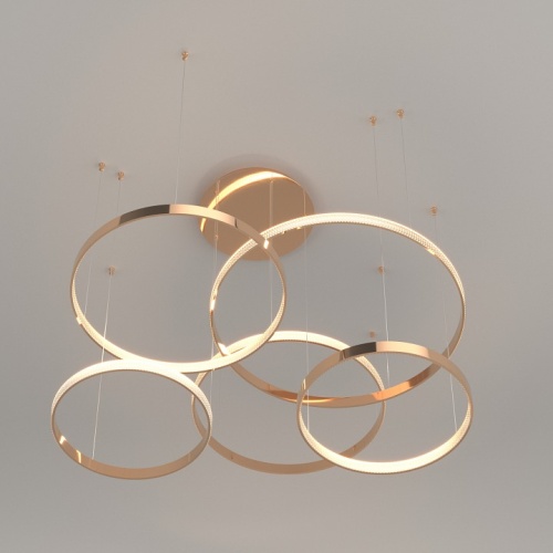 Подвесной светильник Eurosvet Posh 90175/5 медный в Нижнем Новгороде фото 7