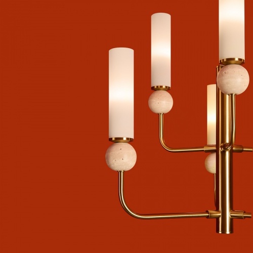 Люстра на штанге Freya Sunspot FR5482CL-06BS1 в Нижнем Новгороде фото 8